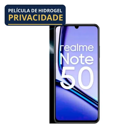 Película Hidrogel Realme Note 50 4g Fosca Privacidade Frente