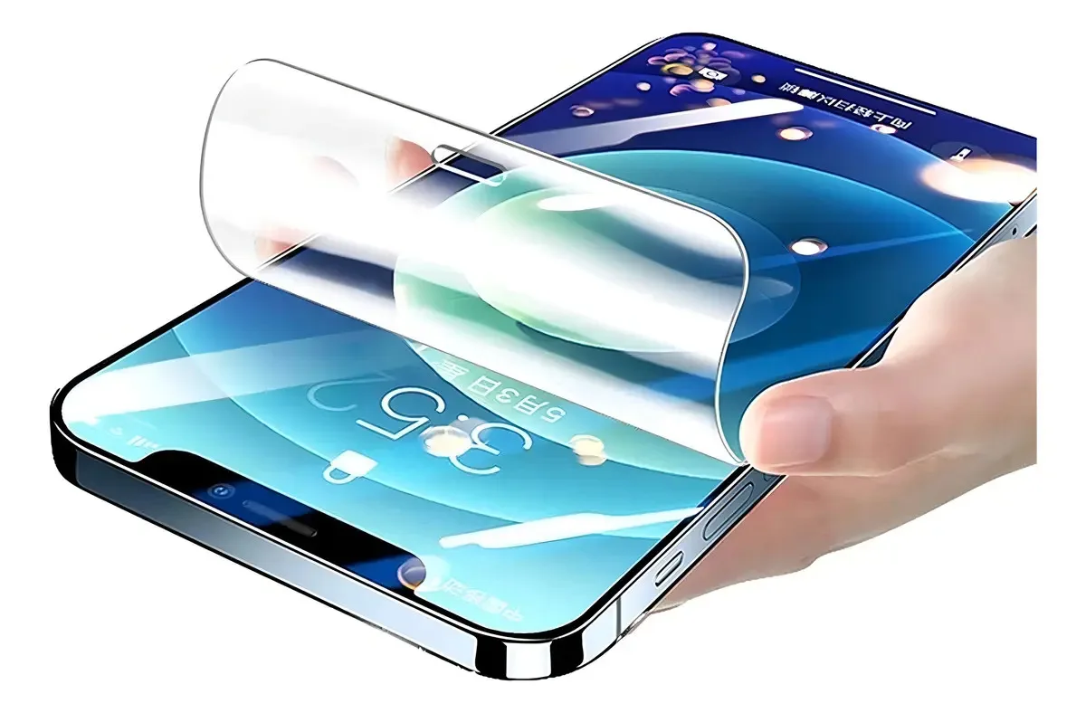Película Hidrogel Para iPhone 6, 7, 8, X, Xs, 11, 12 foto 2