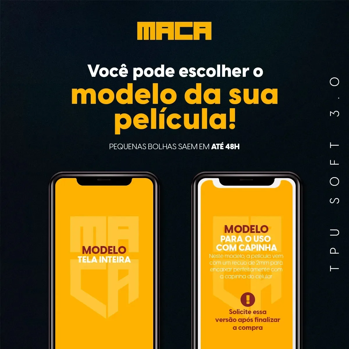 Película De Hidrogel Compatível iPhone 16 Privacidade Frente foto 2