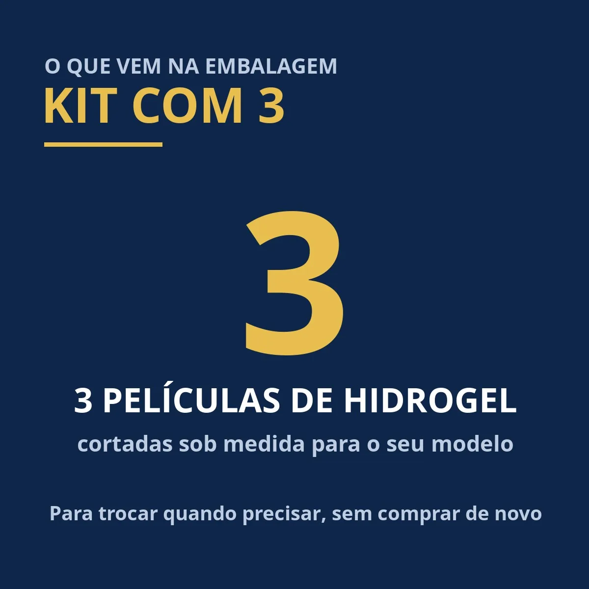 Kit 3 Películas Hidrogel Transparente Redmi Note 13 foto 6
