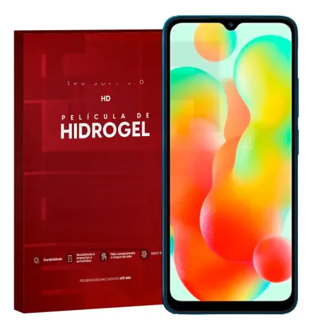 Película Hidrogel Redmi 12c 4g Frontal Transparente HD