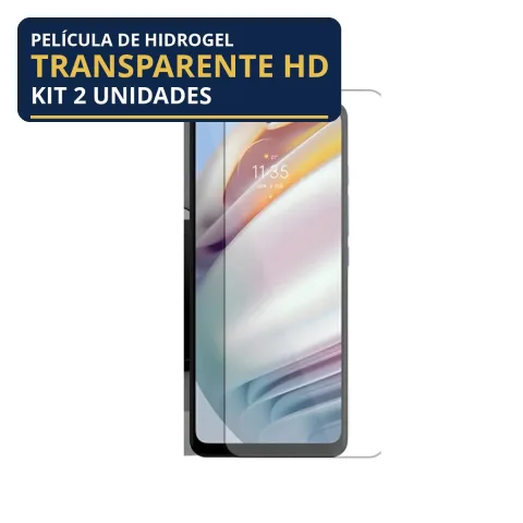 Kit 2 Películas Hidrogel Transparente Moto G60