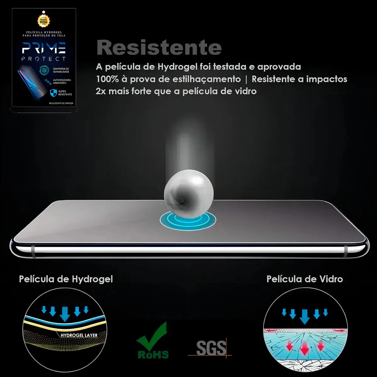 Película De Hidrogel Para Moto Edge 40 Neo Transparente foto 3