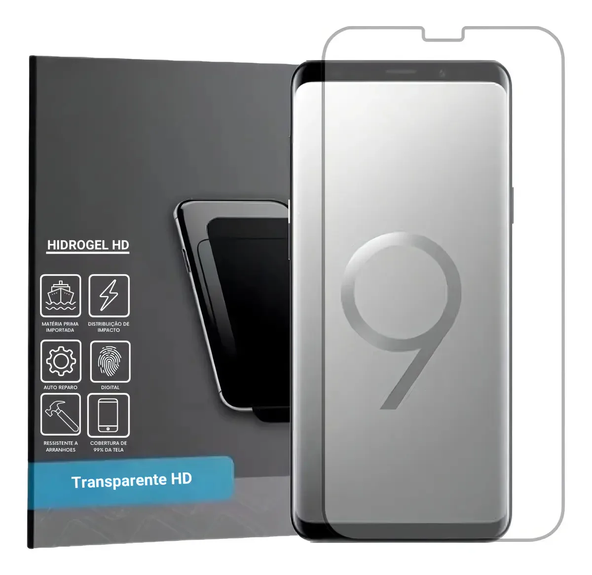 Película Hidrogel Hd Frontal Para Samsung Galaxy S9 Plus