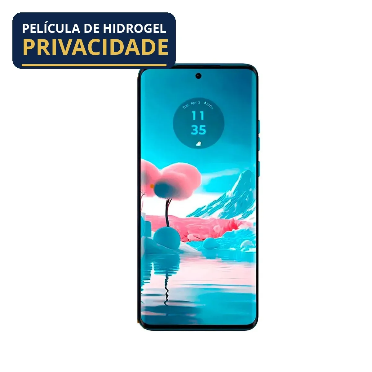 Película Gel Hidrogel Privacidade Motorola Edge 40 Neo