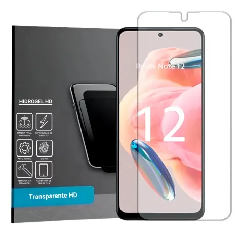 Película Hidrogel Hd Frontal Para Xiaomi Redmi Note 12 4g