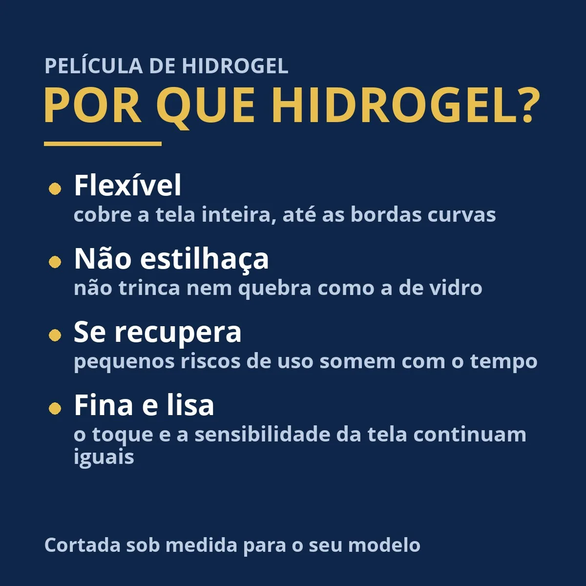 Kit 3 Películas Hidrogel Transparente Redmi Note 13 foto 3