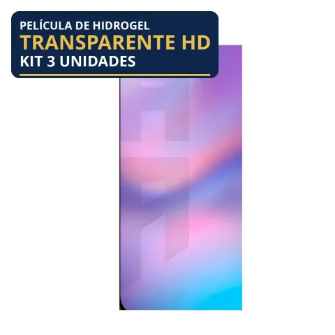 Kit 3 Películas Hidrogel Transparente iPhone 17 Pro Max