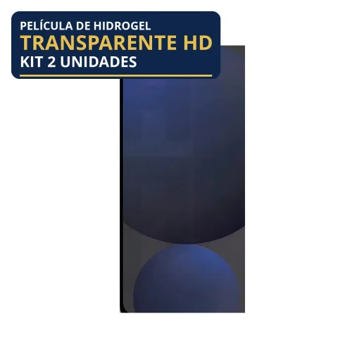 Kit 2 Películas Hidrogel Transparente Galaxy S25 FE