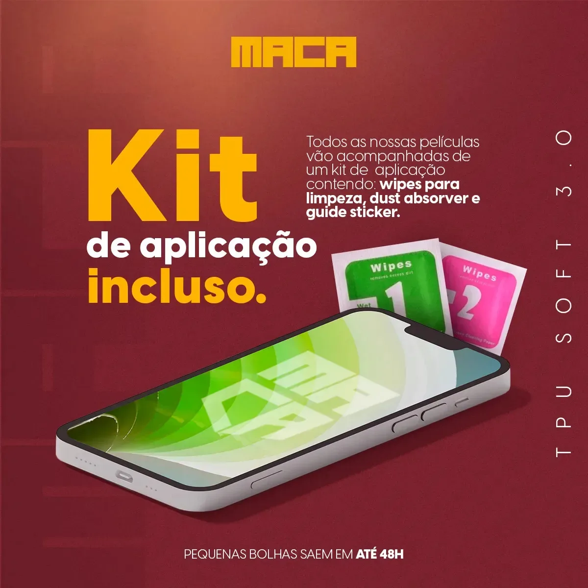 Película Protetora Hidrogel para Moto G51 Transparente HD foto 5