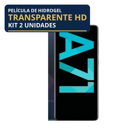 Kit 2 Películas Hidrogel Transparente Galaxy A71
