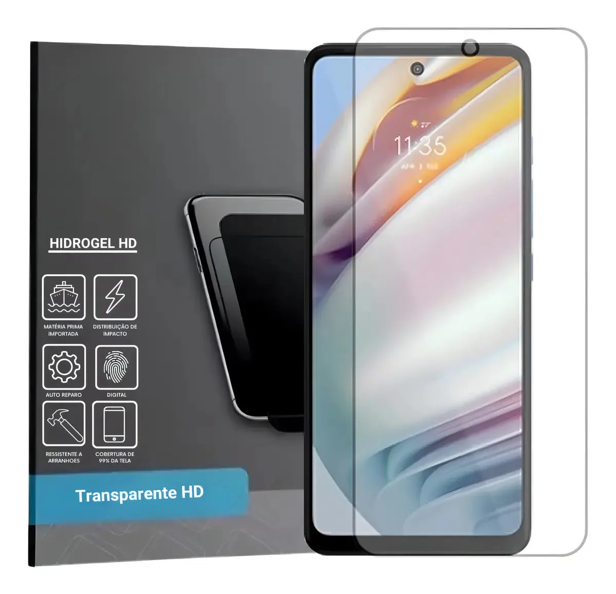 Película Hidrogel Frontal Hd Para Motorola Moto G60