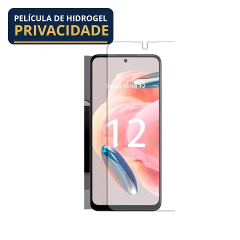 Película Hidrogel Frontal Redmi Note 12 Turbo Privacidade
